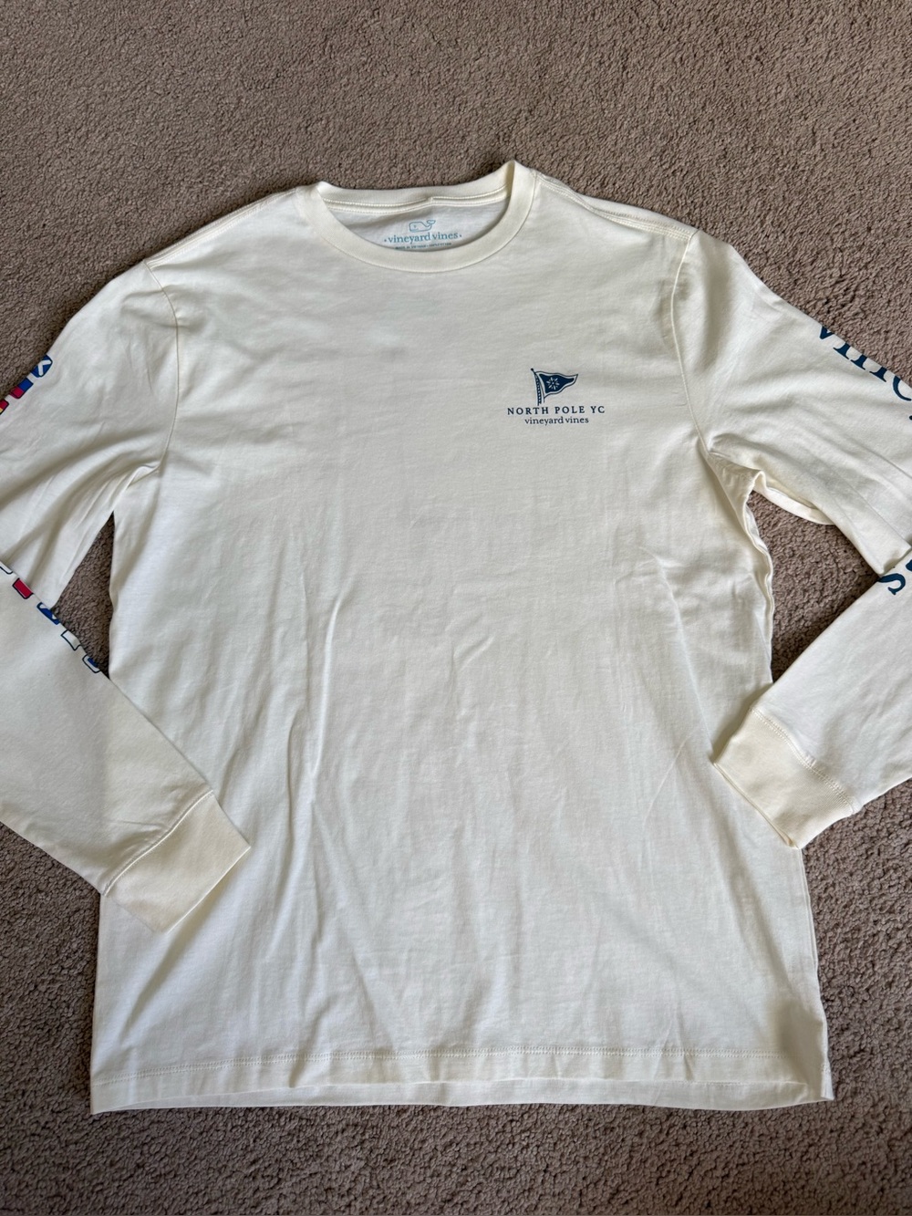 Vineyard Vines North Pole YC Long-Sleeve T-Shirt S